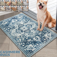 Non Slip Large Door Mat Indoor & Outdoor Entrance Mats Dirt Trapper Washable Rug