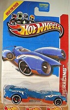 2013 Hot Wheels #118 HW Racing-Thrill Racers 4WARD SPEED Blue/Orange w/Blk OH5Sp