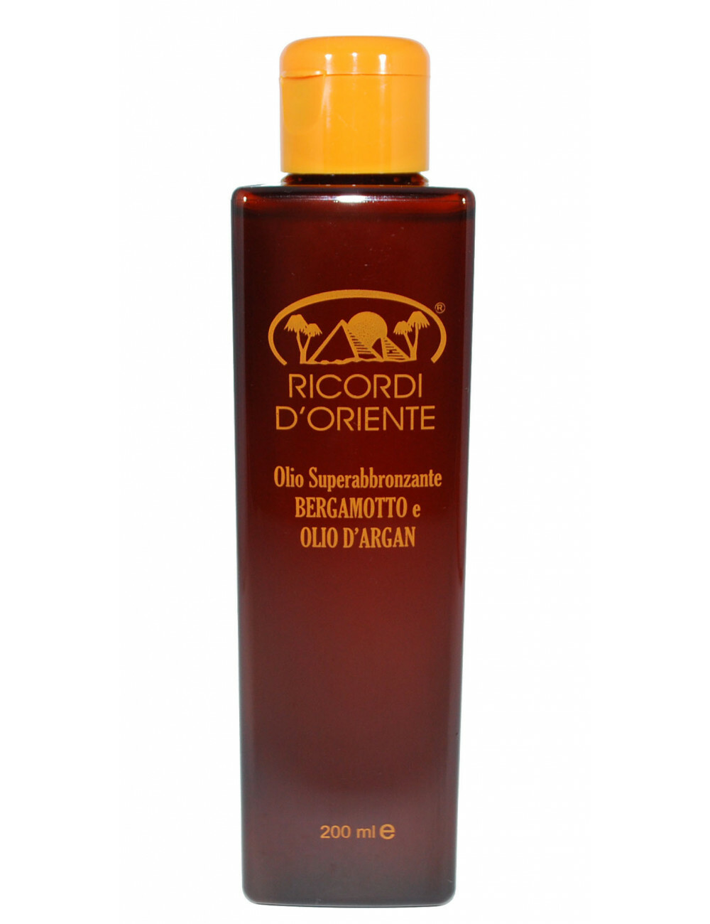 RICORDI D'ORIENTE Olio Superabbronzante bergamotto e olio d'argan 200ml