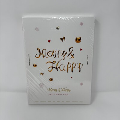 TWICE モノグラフ merry&happy トゥワイスTWICE公式正規品モノグラフ
