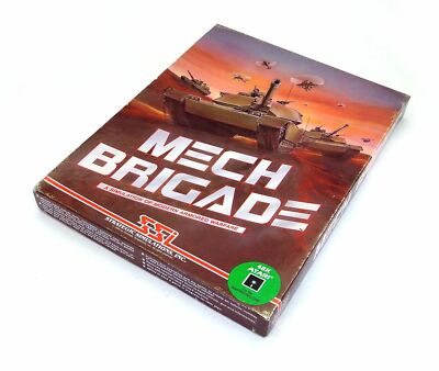 MECH BRIGADE als Diskversion von SSI für Atari 400, 800