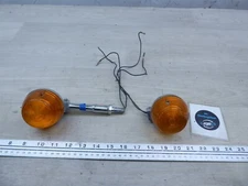 1975 Honda CB360 Twin H1152-2) left and right front turn signals blinkers set 