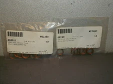 20 Harley #62702-52 Brass Drain Plug Washers for Transmission & Engine Case