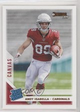 2019 Panini Donruss Rated Rookie Canvas Andy Isabella #326 g6p