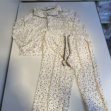 Splendid Women’s Long Sleeve Notch Top & Long Pant Set L