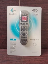Logitech Harmony 650 Universal Color Screen Remote *Read*