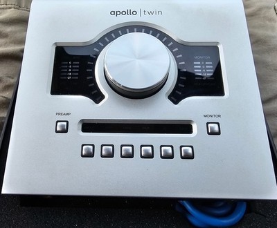 Universal Audio Apollo Twin Duo Audio Interface USB-3 for Windows w Power Supply