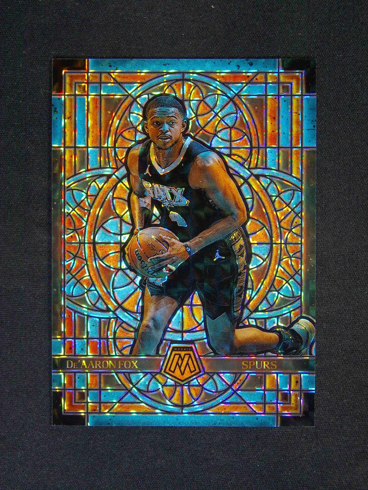2024-25 Panini Mosaic De'aaron Fox #1 Stained Glass Case Hit SSP