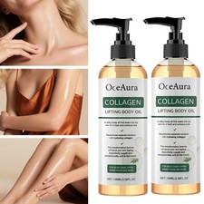 2X 100ml Collagen Lifting Firm Body Oil Anti Aging for Neck, Chest, Arms, Thighs