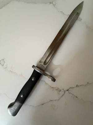 German Weyersberg Kirschbaum & Co. Soligen Bayonet s/n # A1065 & Scabbard #C1462