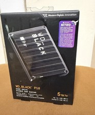 WD_BLACK 5TB P10 Portable Gaming External Hard Drive HDD-WDBA3A0050BBK-WEWM