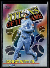 2026 Topps Titans Of The Game #TOG-16 Bobby Witt Jr.