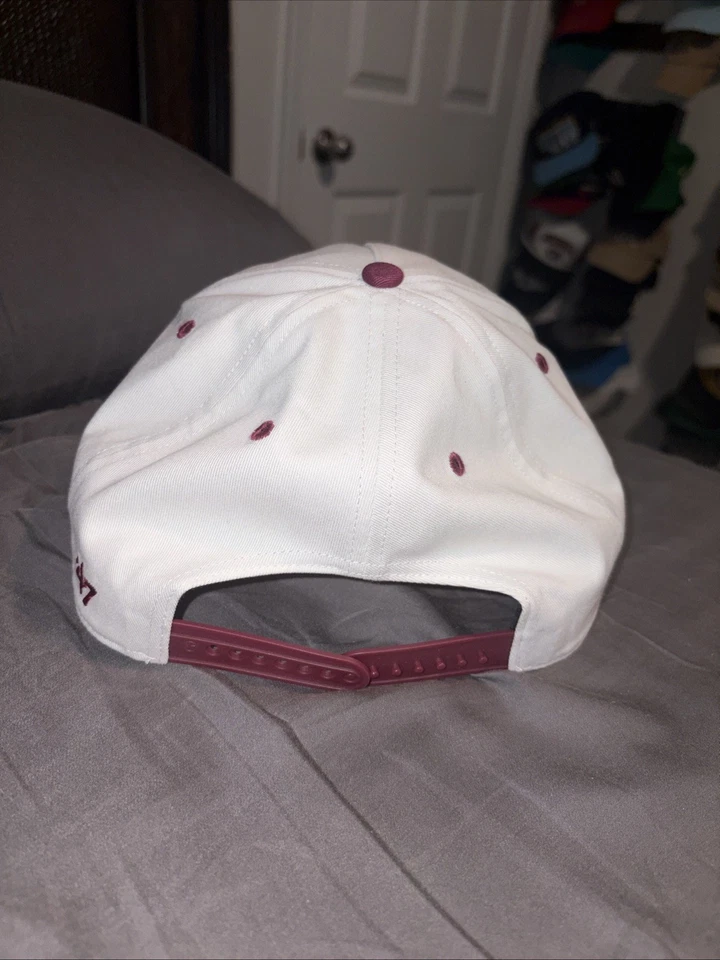 Gorra West Ham United EPL '47 Marca Blanca TT Diamante Enganche Ajustable Snapback Foto 3 de 4