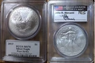 2013 FIRST STRIKE SILVER EAGLE  MS70 SIGNED ( #2)