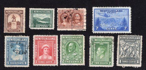 Francobolli Canada 1923-43 SG#149-291 Terranova usati