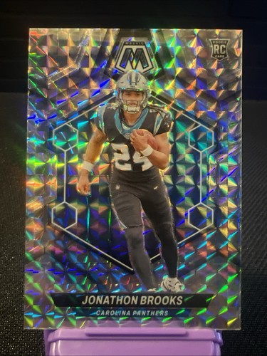 2024 Panini Mosaic - Rookies Jonathon Brooks #345 Mosaic Prizm (RC)