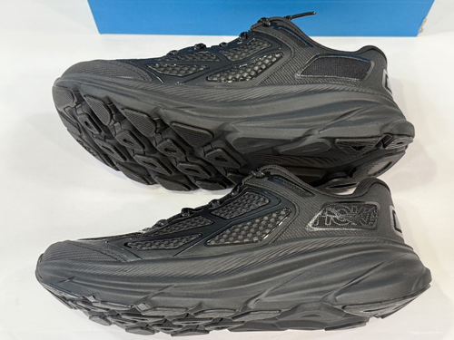 Hoka One One Clifton One9 SZ 6.5 M / 7.5 W Carbon Black 1155370-BBNB - Picture 4 of 9