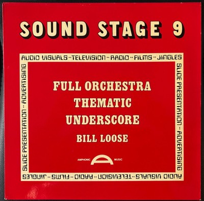 William Loose - Sound Stage 9: Full Orchestra Thematic Underscore Vinyl LP (L...