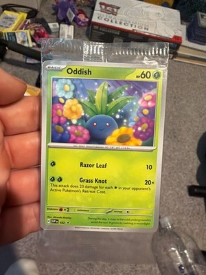 Oddish SVP 102 (SEALED Black Star Promo) Near Mint Pokemon