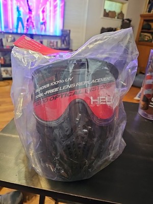 Empire Invert Helix Paintball Goggle Mask w/ Single Anti-Fog Lens - Black New 