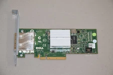 Dell 12DNW H200E 2 Port External SAS 6Gbps HBA PCI Express Card