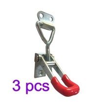  3 PCS Door Catches and Latches Heavy Duty Toggle Clamp Fastener Adjustable