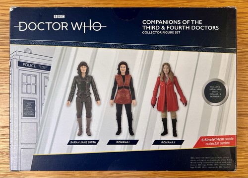 Doctor Who Companions of the Third and Fourth Doctors Limited Edition Figure Set - Picture 2 of 2