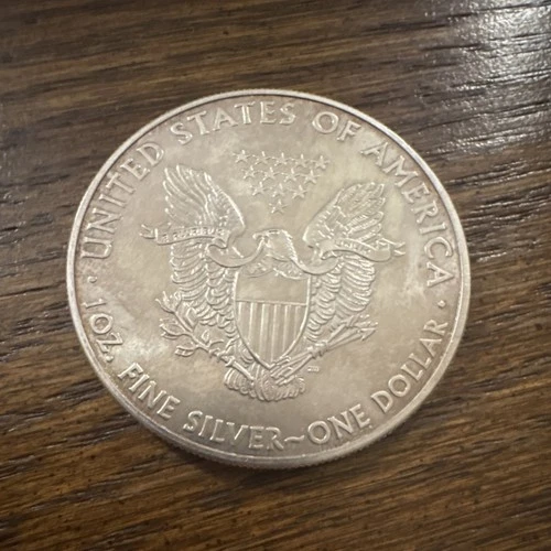 U.S. Mint American Eagle 2011 1 oz Silver Coin .999 Fine Uncertified Bullion