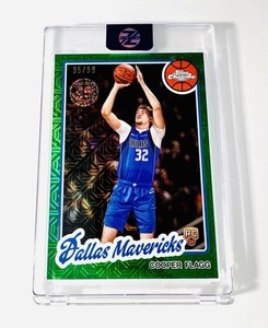 Cooper Flagg RC Mojo Green /99 Silver Pack 2025-26 Topps Basketball Mavericks