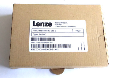 Lenze 8200 Bedienmodul E82 B Lenze Type E82ZBC Neu versiegelt / sealed 00417192