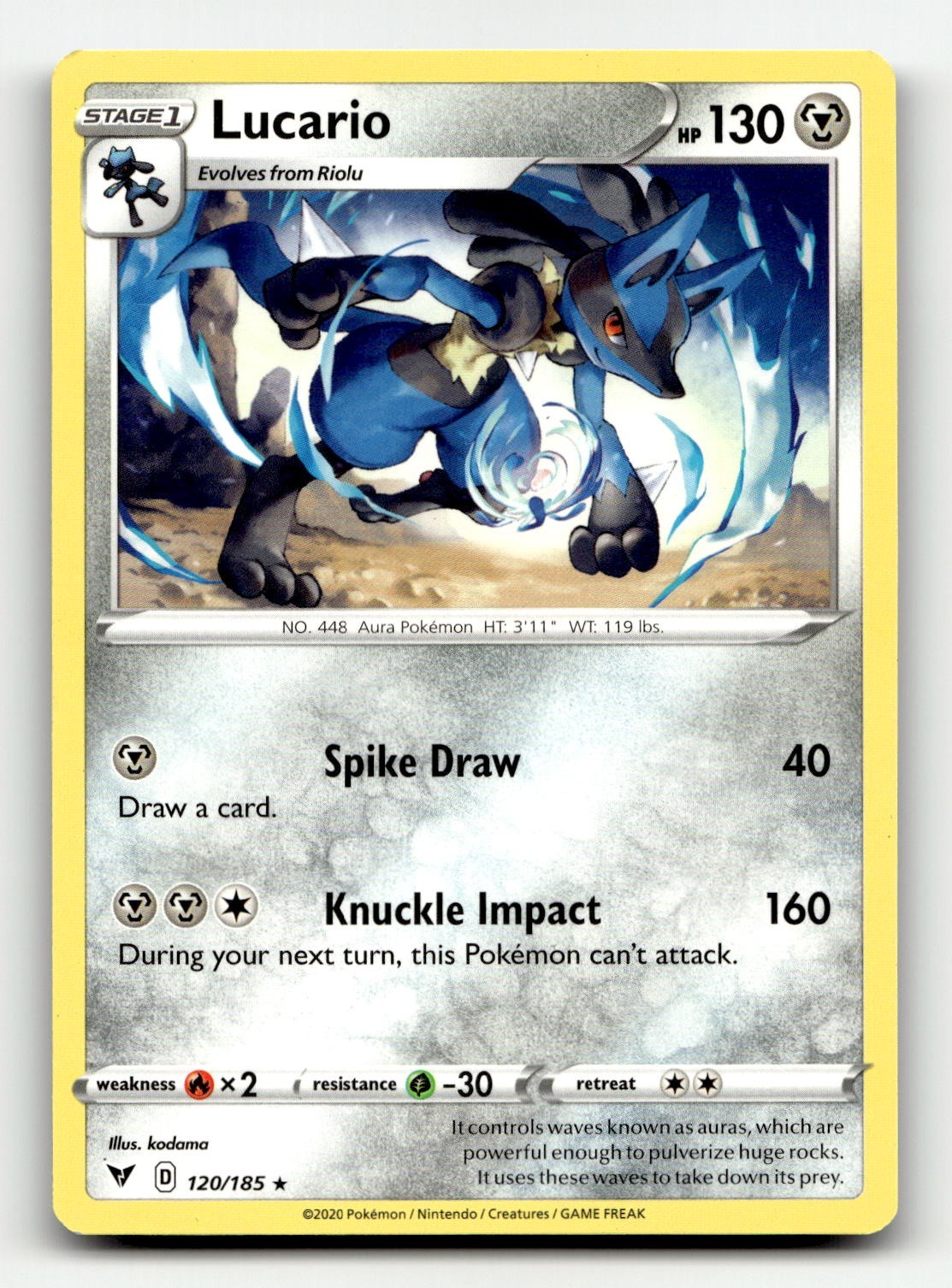Lucario Riolu Pokémon Cards! Holo/Reverse Holo EX V GX Rare Choose Your Card!