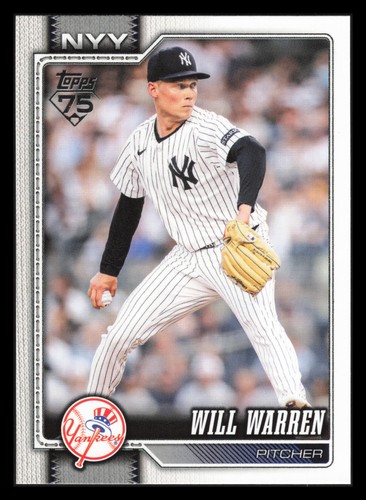 2026 Topps #176 Will Warren | Baseball Card