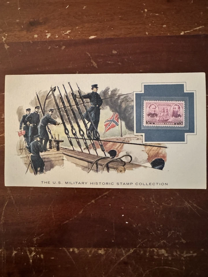 AMERICAS PATRIOTIC HEROES DAVID FARRAGUT FDC 3 CENT STAMP - Image 2 of 4
