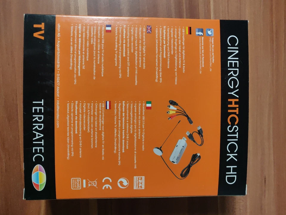 Terratec Cinergy HTC Stick HD, USB TV Stick, DVB-C, DVB-T, HDTV - Bild 3 von 4