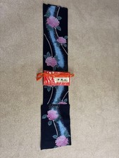 Yukata and Obi Set with Hydrangea Pattern