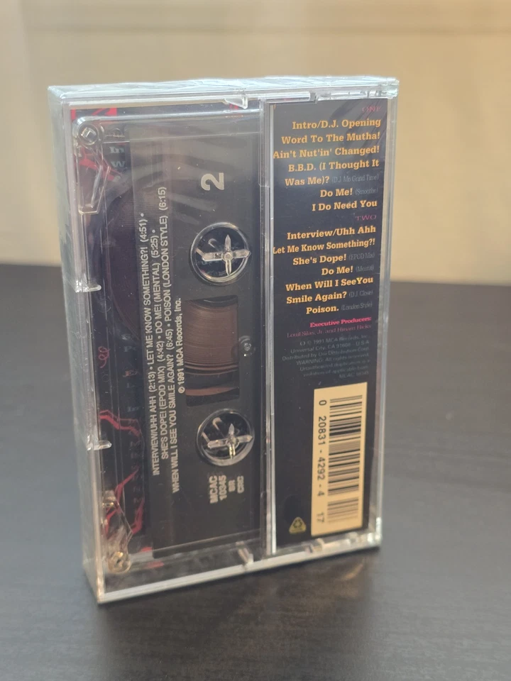 Bell Biv DeVoe WBBD Bootcity: The Remix Album Cassette Tape, (1991) Foto 2 de 3