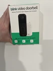 Blink Video Doorbel with Sync Module Core, Battery, Head-to-Toe HD View - Black