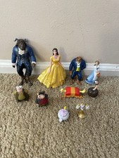 Disney Beauty and The Beast: Beast Belle Live Action Movie Figures Set Of 10