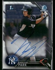 2016 Bowman Chrome #BCAP-HJP Hoy-Jun Park Prospects Autographs