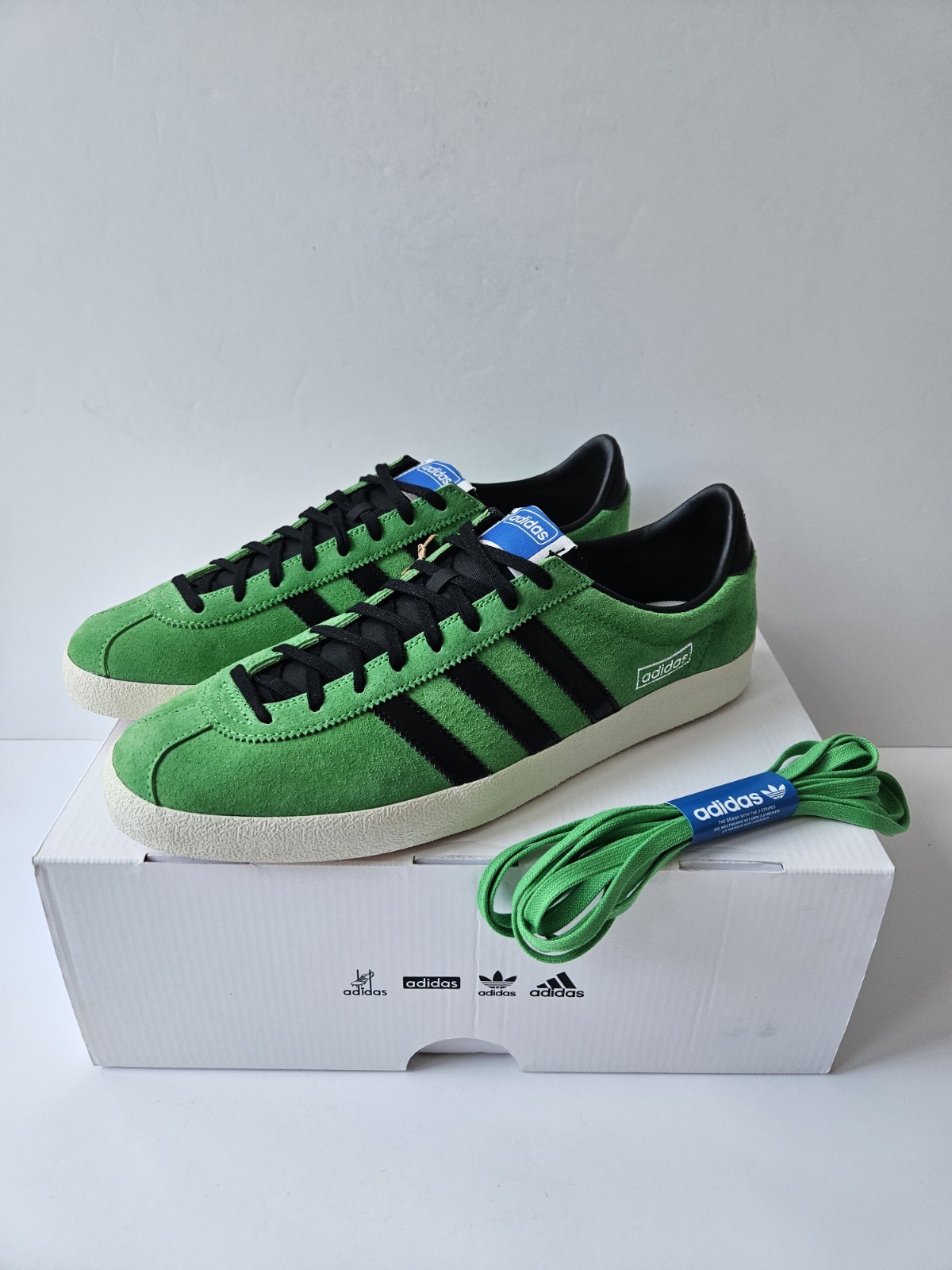 BNIB Men's adidas Originals Mexicana Prototype Green Black Trainers UK Size 11