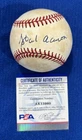 HANK AARON  Braves PSA Autographed Signed  Baseball  FREE SHIPPING