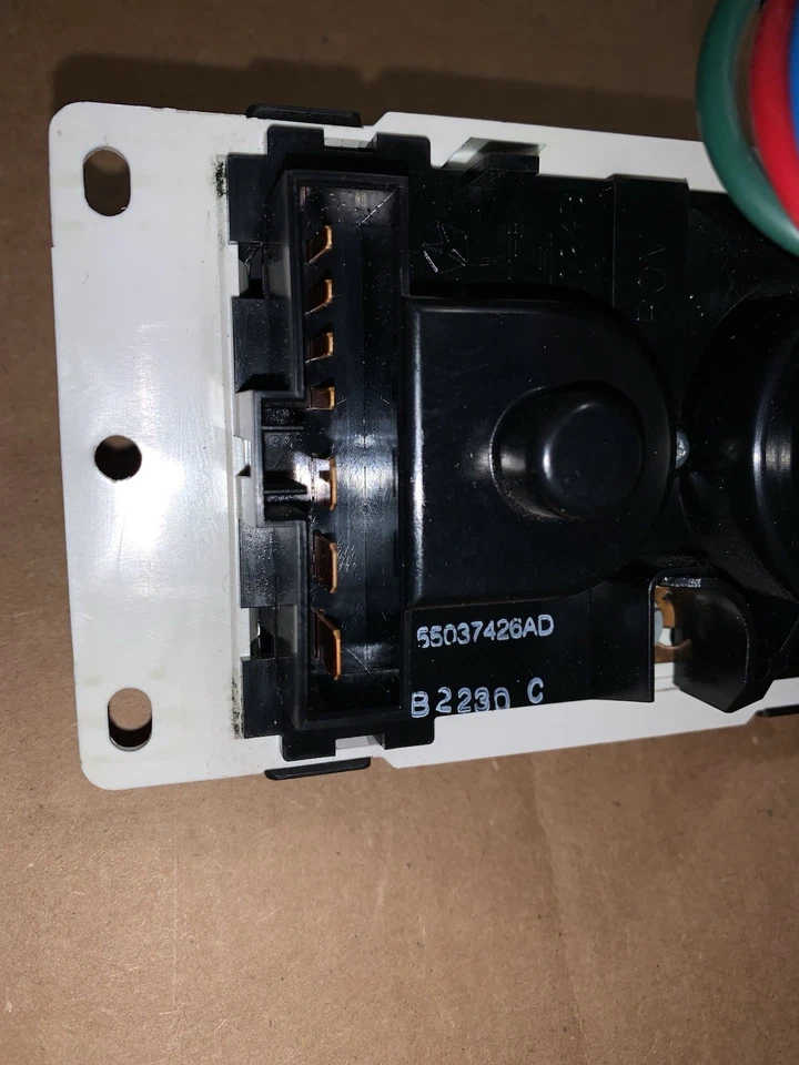 1997-2000 JEEP CHEROKEE AQUECEDOR DE CONTROLE CLIMÁTICO A/C AC ELEC 97 98 99 00 FABRICANTE DE EQUIPAMENTO ORIGINAL - Imagem 3 de 3