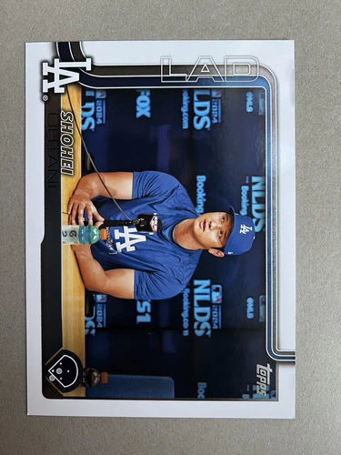 Shohei Ohtani 2025 Topps Series 1 Oversized Card Short Print #OSP-2 Dodgers