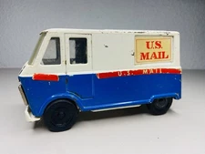 Cragstan Japan Toy US Postal Mail USPS Mailman Car Truck Vintage Read!!