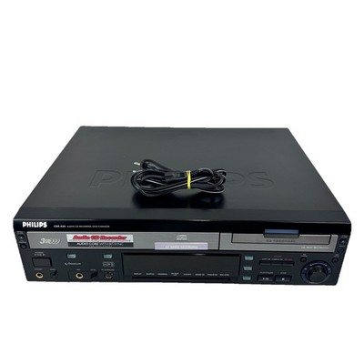 Philips CDR-820 Audio CD Recorder / 3CD Changer 4K Tested Working Excellent