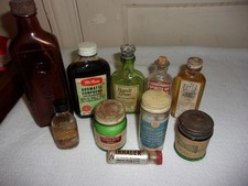 Vintage Medicine 10PC Lot Capudine Camplor Paregoric Some Old Stock
