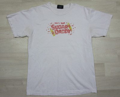 Vintage Y2K Who's Your Sugar Daddy T-Shirt Men's (M) Candy Steve & Barry's