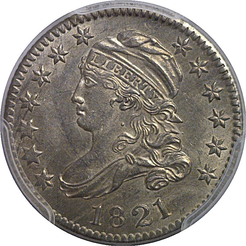 1821 Bust Dime   PCGS MS-63 - Image 2 of 3