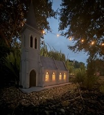 Stained Glass Inserts for Kippo G Scale Church