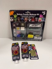 Deluxe Halloween Makeup Kits, Multiple Options Cremes, Fake Blood, Tattoos, Glit
